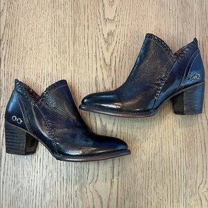 BED|STU 100% Genuine Black Leather Boots Women’s 7.5